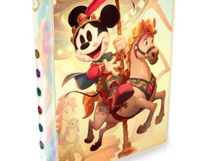 album-portfolio-9-bolsillos-mickey-mouse-y-minnie-mouse-en-fabled-attack-of-the-vine-disney-lorcana-tcg
